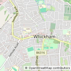 Map of Newcastle Upon Tyne