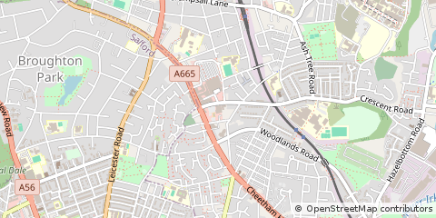 Map of Manchester