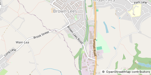 Map of Stoke-on-Trent