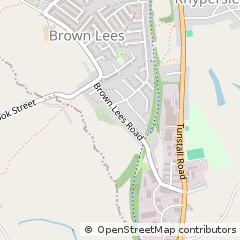 Map of Stoke-on-Trent