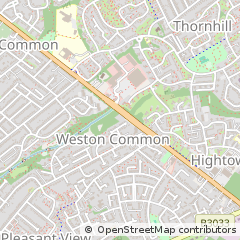 Map of Southampton, Hampshire