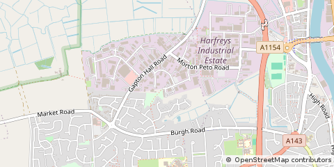 Map of Great Yarmouth, Norfolk