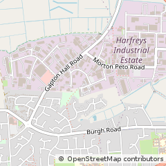 Map of Great Yarmouth, Norfolk