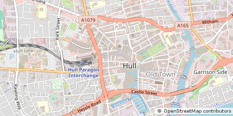 Map of Hull