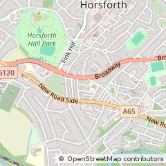Map of Leeds
