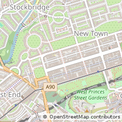 Map of Edinburgh, City of Edinburgh