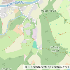 Map of Mirfield, West Yorkshire