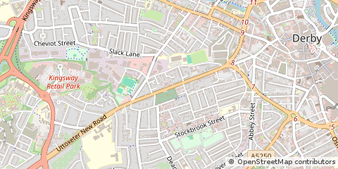 Map of Derby