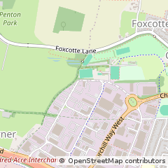 Map of Andover, Hampshire