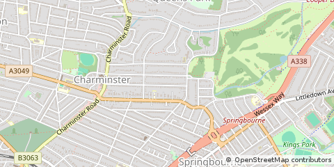 Map of Bournemouth