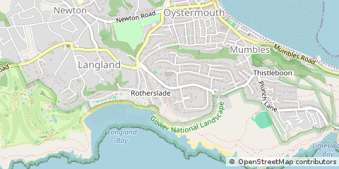 Map of Swansea