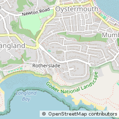 Map of Swansea
