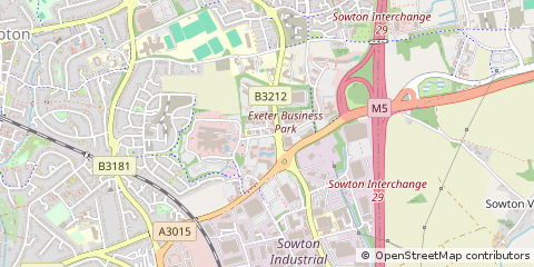 Map of Exeter