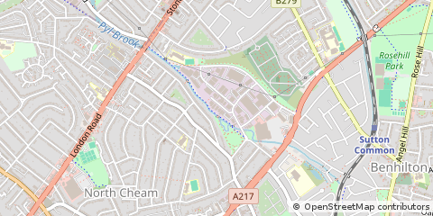 Map of Sutton