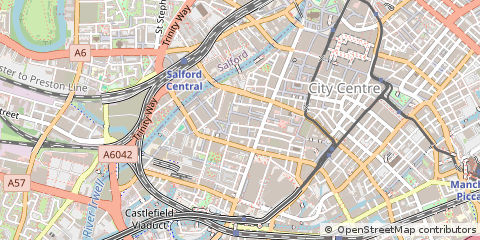 Map of Manchester