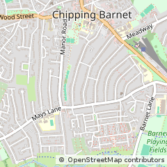 Map of Barnet