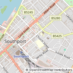 Map of Southport
