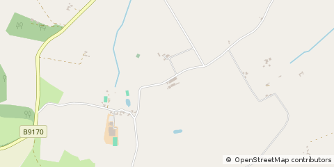 Map of Inverurie, Aberdeenshire