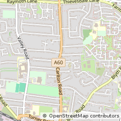 Map of Worksop