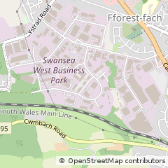 Map of Swansea