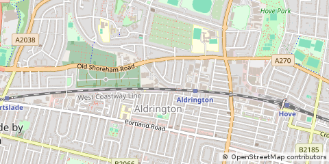 Map of Hove