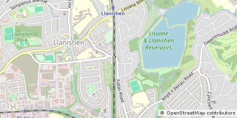 Map of Cardiff