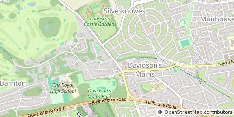 Map of Edinburgh