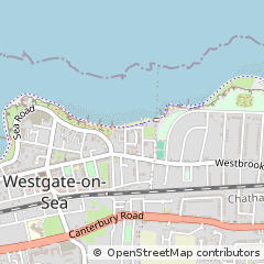 Map of Westgate-on-SEA