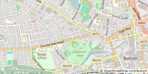 Map of Bolton