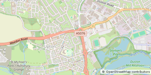 Map of Northampton