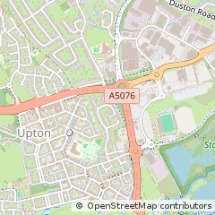 Map of Northampton