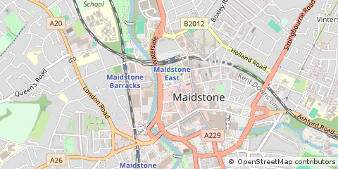 Map of Banstead, Surrey