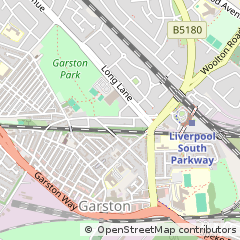Map of Liverpool, Merseyside