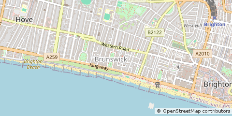 Map of Hove