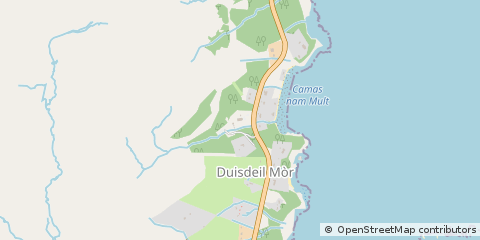 Map of Isle of Skye