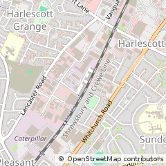 Map of Shrewsbury, Shropshire