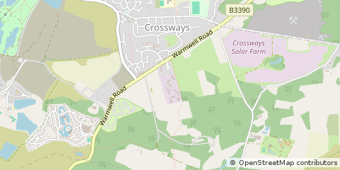 Map of Dorchester, Dorset