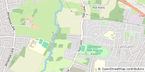 Map of Upminster