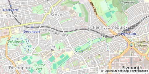 Map of Plymouth