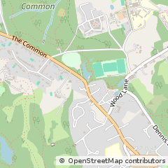 Map of Stanmore, Middlesex