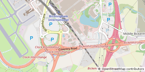 Map of Birmingham