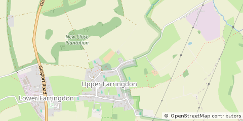 Map of Alton, Hants