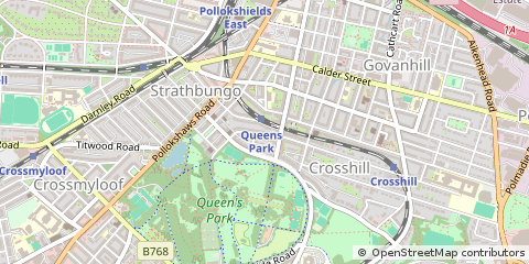 Map of Glasgow