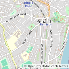 Map of Penarth