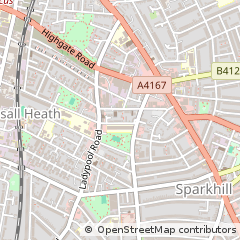 Map of Birmingham
