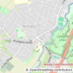 Map of Leicester