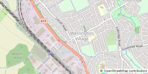 Map of Peterborough