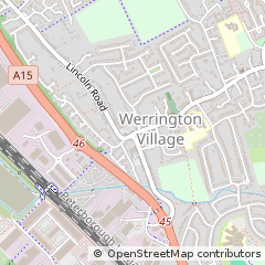 Map of Peterborough