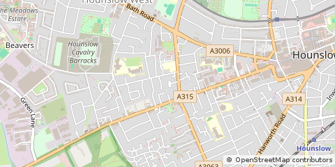 Map of Hounslow