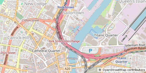 Map of Belfast